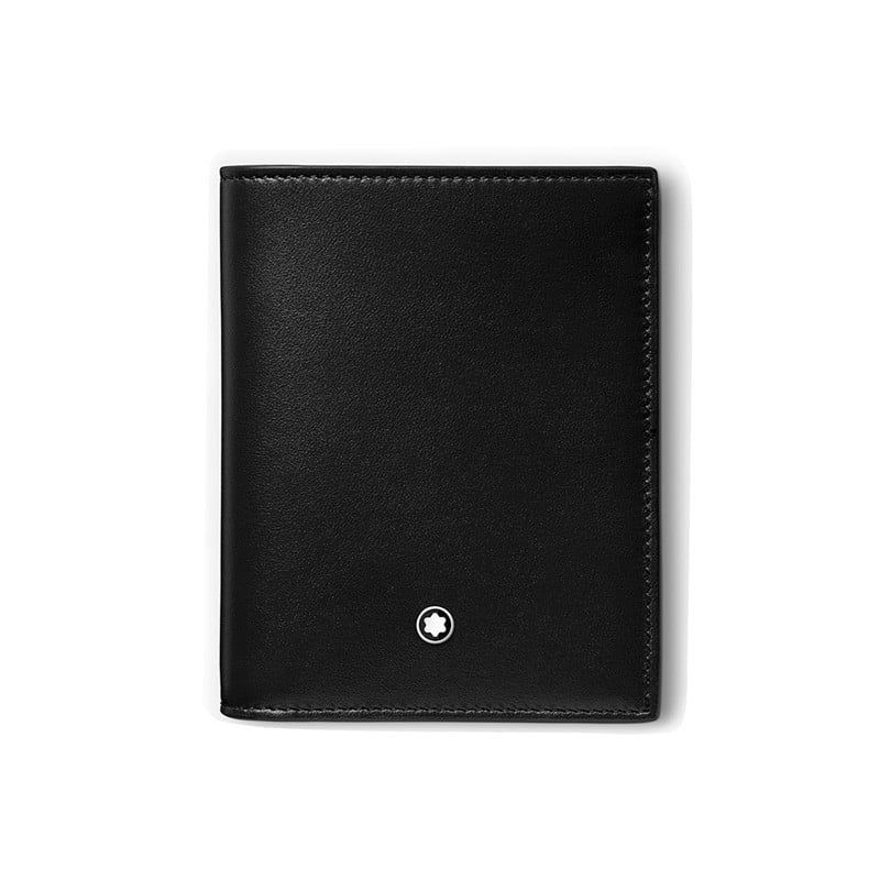 MONTBLANC Portafoglio Compatto Meisterstück 6 Scomparti Nero  129677