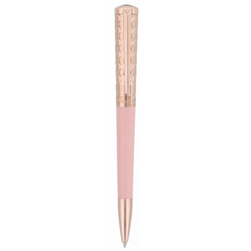 S. T. DUPONT Penna Sfera Liberté Lacca Natural Col. Rosa Pastello / Pvd Oro Rosa  465278