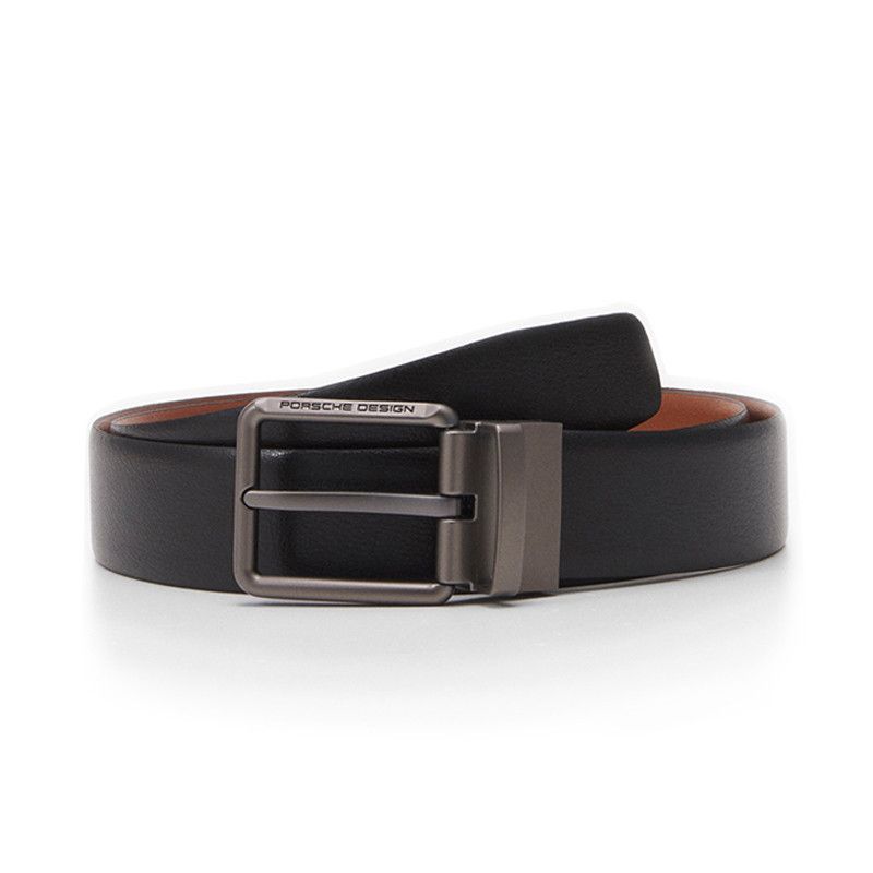 Porsche Design Business Cintura Reversibile Nera/Cognac 35  FU05058.014