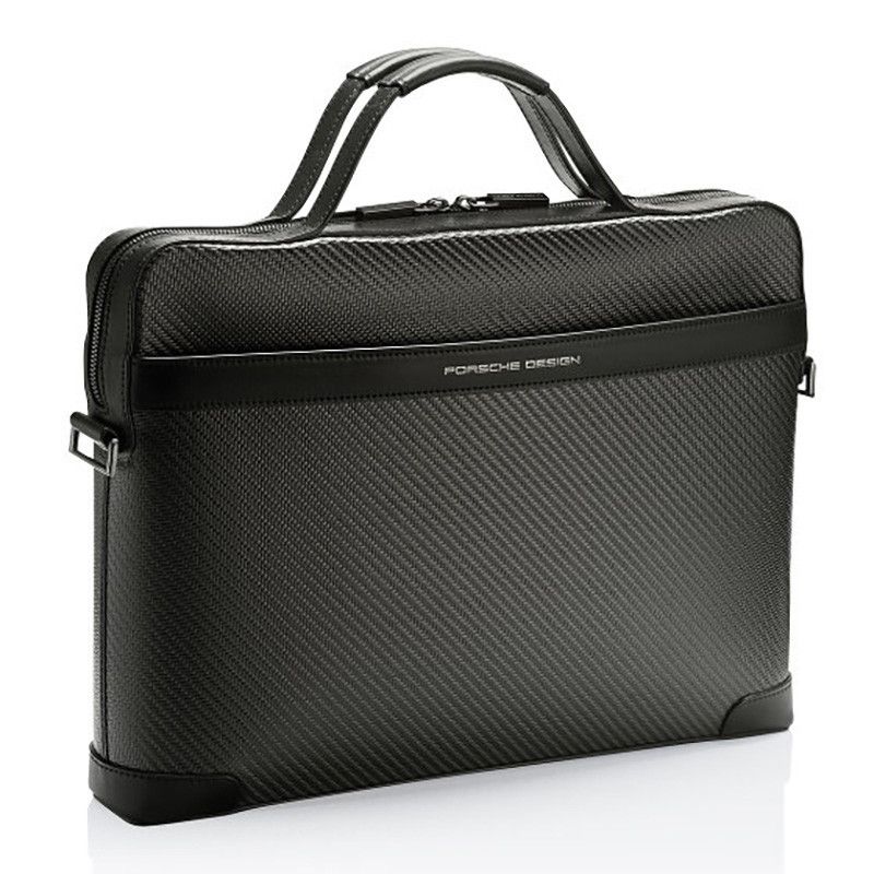 PORSCHE DESIGN Valigetta Porta Documenti Carbon Nero   OCA01503.001