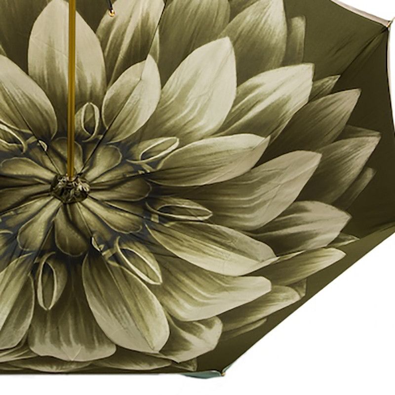 PASOTTI Ombrello Da Donna Flower Verde Bosco Interno Petalo Verde  189*21284-5*21273-6*S8