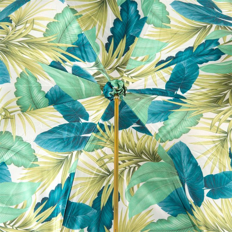 PASOTTI Ombrello Da Donna Flower Blu Interno Tropicale Blu  189*31*5Z066/2*N5