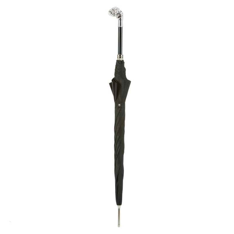 PASOTTI Ombrello Da Uomo Lux Scozzese Nero  478*6434-19**W38