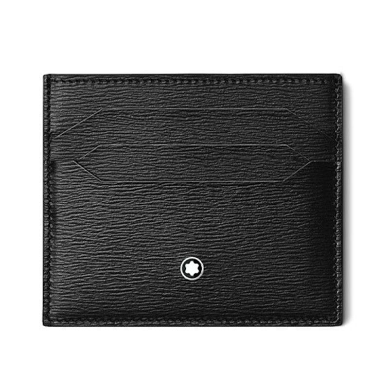 MONTBLANC Portacarte Meisterstück 6 Scomparti Nero  129253