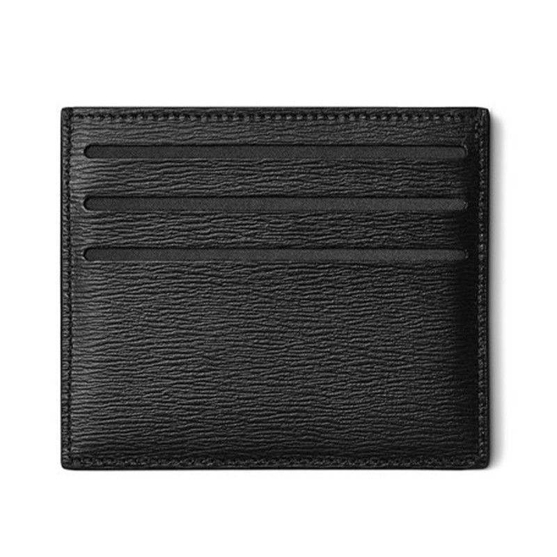 MONTBLANC Portacarte Meisterstück 6 Scomparti Nero  129253