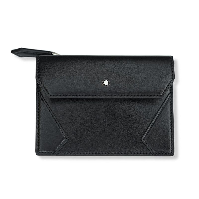 MONTBLANC Portacarte Con Cerniera Meisterstuck col. Nero  129907