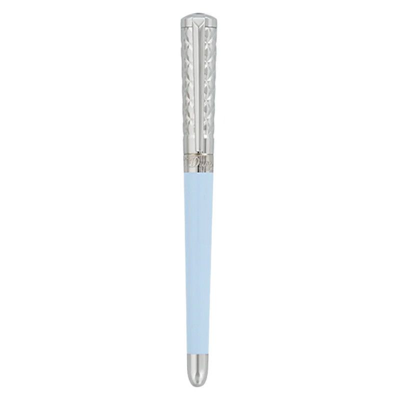 S. T. DUPONT Penna Roller Liberté Lacca Blu / Rodio  462679
