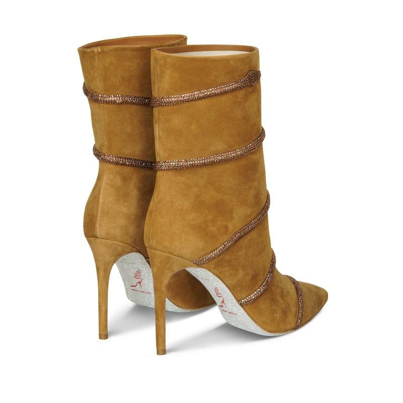 RENE CAOVILLA Morgana - Stivaletto Marrone Chiaro  C11493-100-C001X084