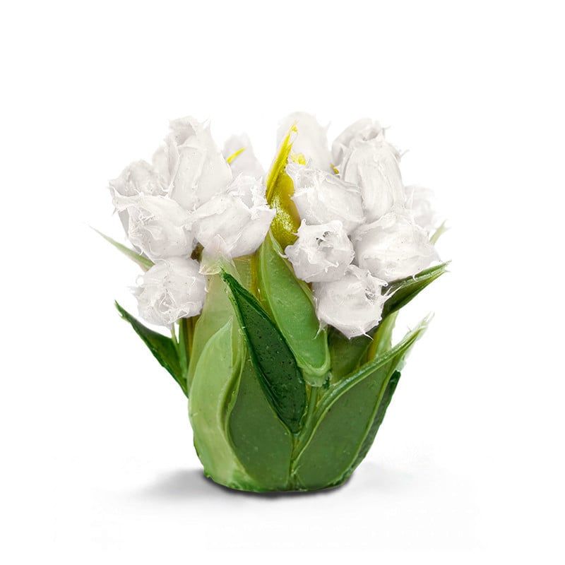 GIGLIOLA SCAGLIOTTI Vaso In Silicone Tully Bianchi Edizione Astrua 27 CM X H 27 CM VASES008