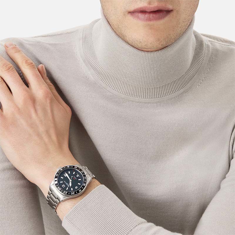 MONTBLANC 1858 Gmt 42 MM 129615