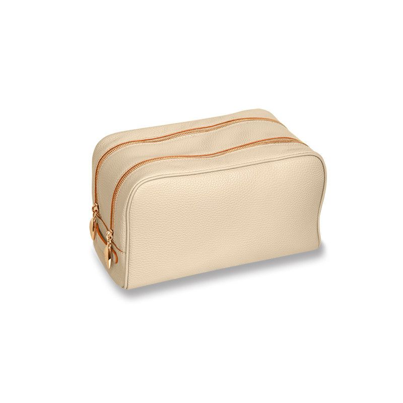 ASTRUA Creazioni Beauty Case In Pelle Grana Dollaro Lamb  BC2PGD56-V302