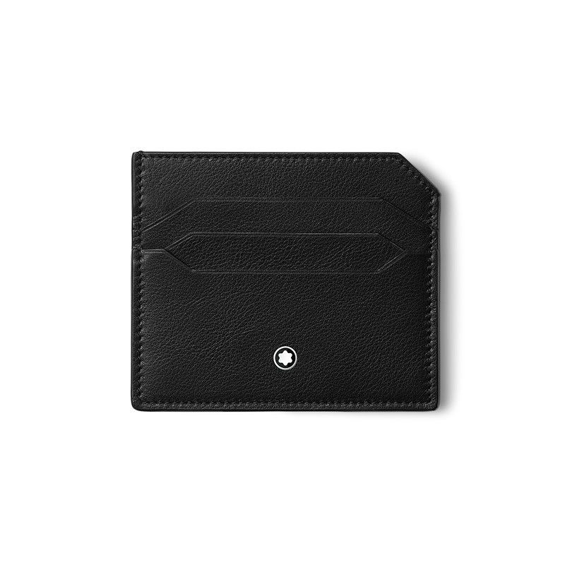 MONTBLANC Portacarte Meisterstück 6 Scomparti Selection Soft Nero  130049