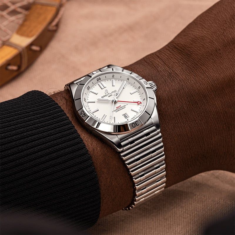 BREITLING Chronomat Automatic GMT 40 MM A32398101A1A1