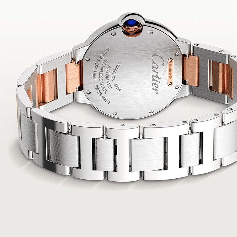 CARTIER Ballon Bleu De Cartier, Oro Rosa E Acciaio, Diamanti 36 MM W3BB0024