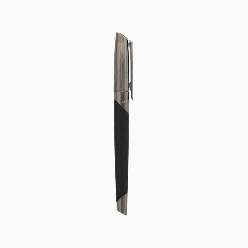 S. T. DUPONT Stilografica Defi Millennium Lacca Nero Opaco e Gun Metal  400719