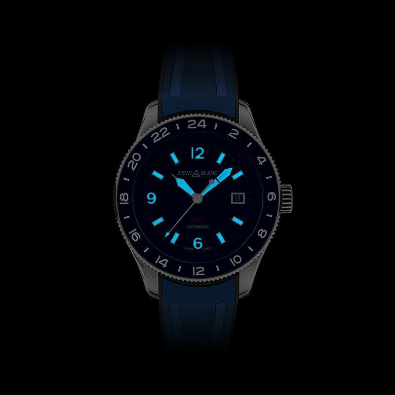 MONTBLANC 1858 Gmt 42 MM 129617