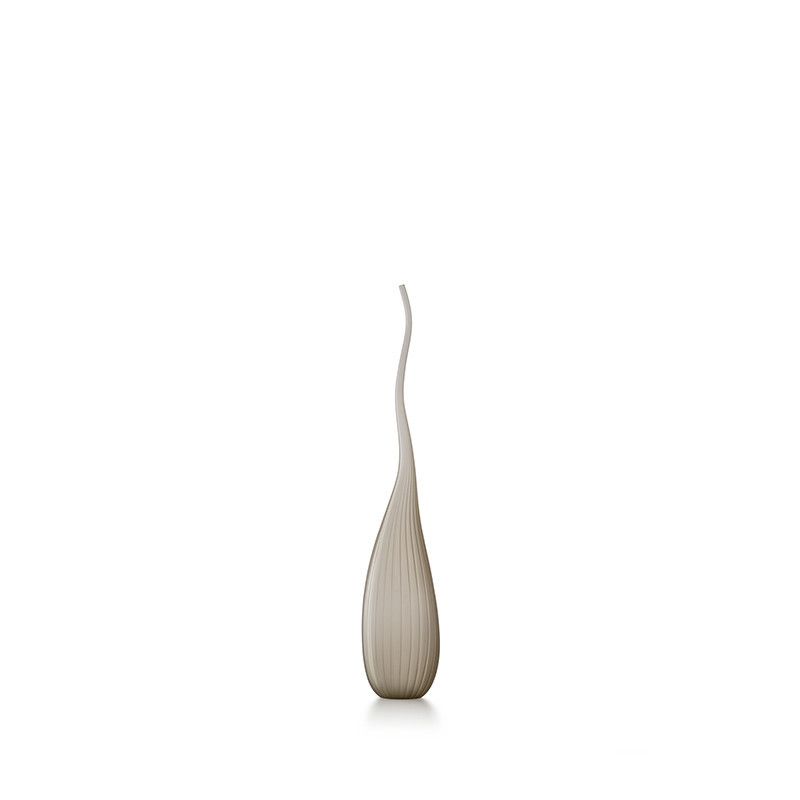 SALVIATI Vaso Aria Grigio Kaiser Satinato Small H 55 CM / Ø 10 CM 3755