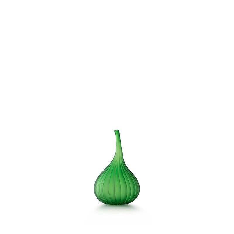 SALVIATI Vaso Drops Verde Erba Satinato Small H 19 CM / Ø 12 CM 18973