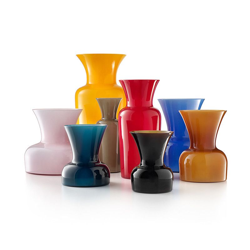 SALVIATI Vaso Profili Daisy Terra Bruciata Small H 16 CM / Ø 12 CM 10065