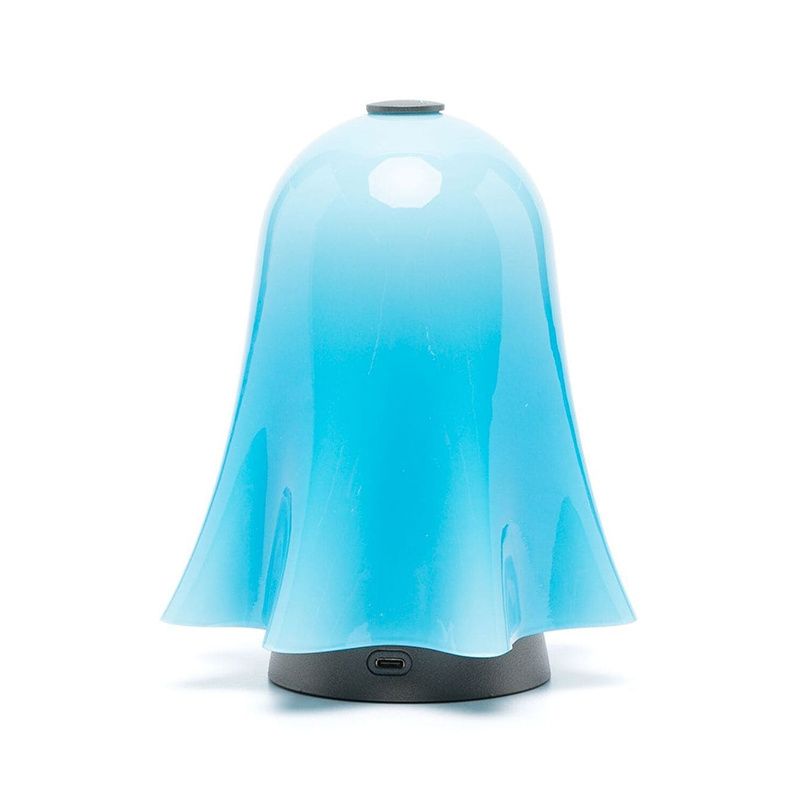 VENINI Lampada Da Tavolo Fantasmino Acquamare/Lattimo  14 CM - H 18 CM 847.60