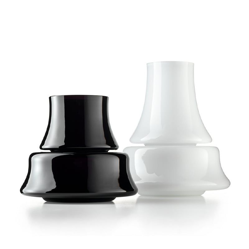 SALVIATI Vaso Marco Bianco Small H 20 CM / Ø 23 CM 2405
