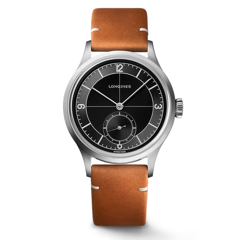 LONGINES Heritage Classic Sector Dial 38.5 MM L2.828.4.53.2