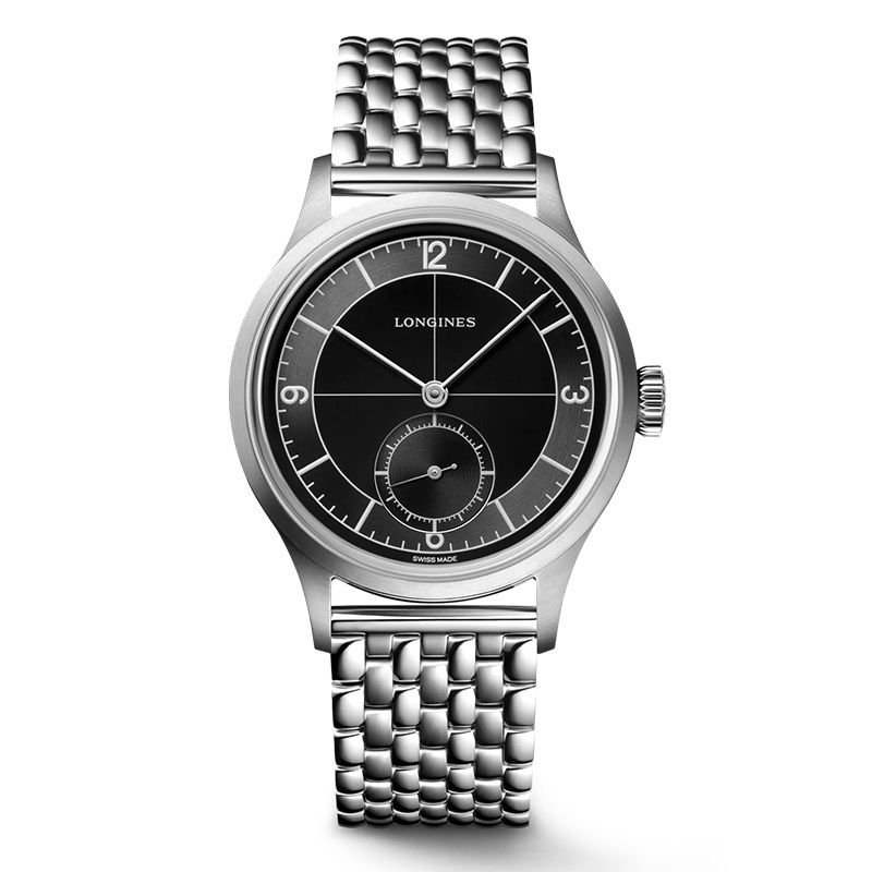 LONGINES Heritage Classic Sector Dial 38.5 MM L2.828.4.53.6