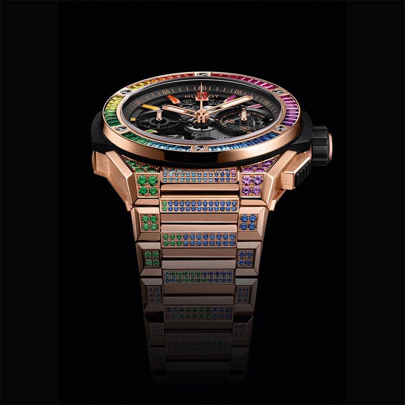 HUBLOT Big Bang Integrated King Gold Rainbow 42 MM 451.OX.1180.OX.3999