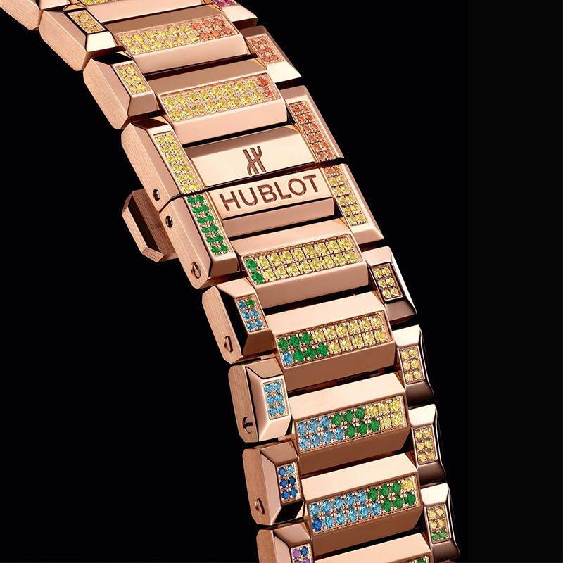 HUBLOT Big Bang Integrated King Gold Rainbow 42 MM 451.OX.1180.OX.3999