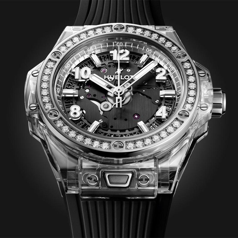 HUBLOT Big Bang One Click Sapphire Diamonds 39 MM 465.JX.4902.RX.1204