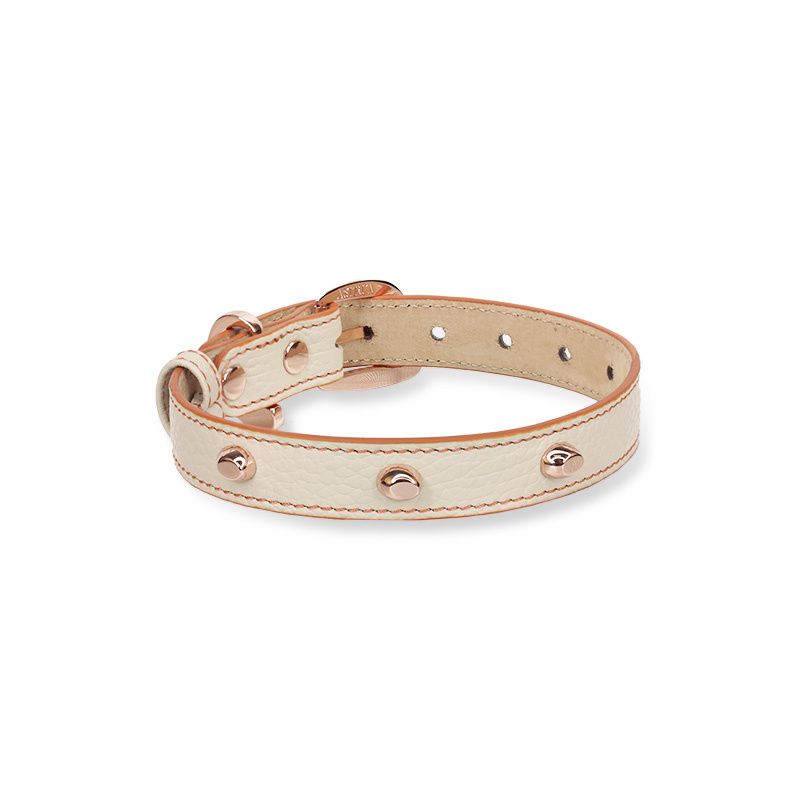 ASTRUA Creations Collare In Pelle Grana Dollaro Lamb  CO2PGD56