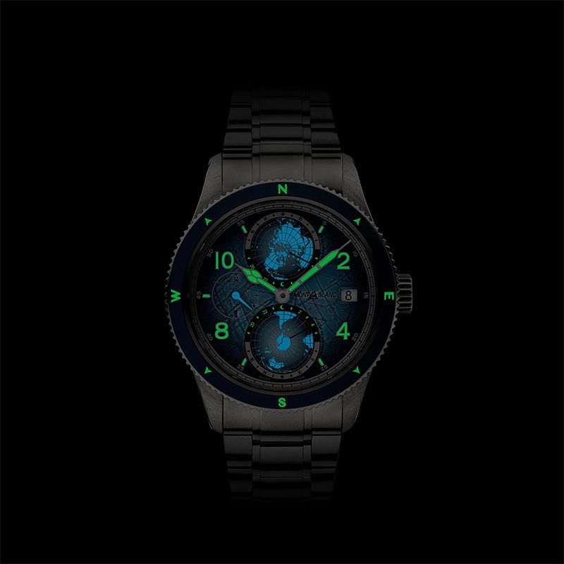 MONTBLANC 1858 Geosphere 0 Oxygen South Pole Exploration 42 MM 130961