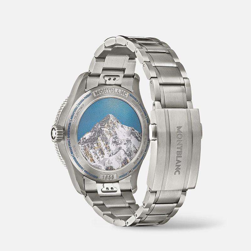 MONTBLANC 1858 Geosphere Chronograph 0 Oxygen The 8000 42 MM 130982