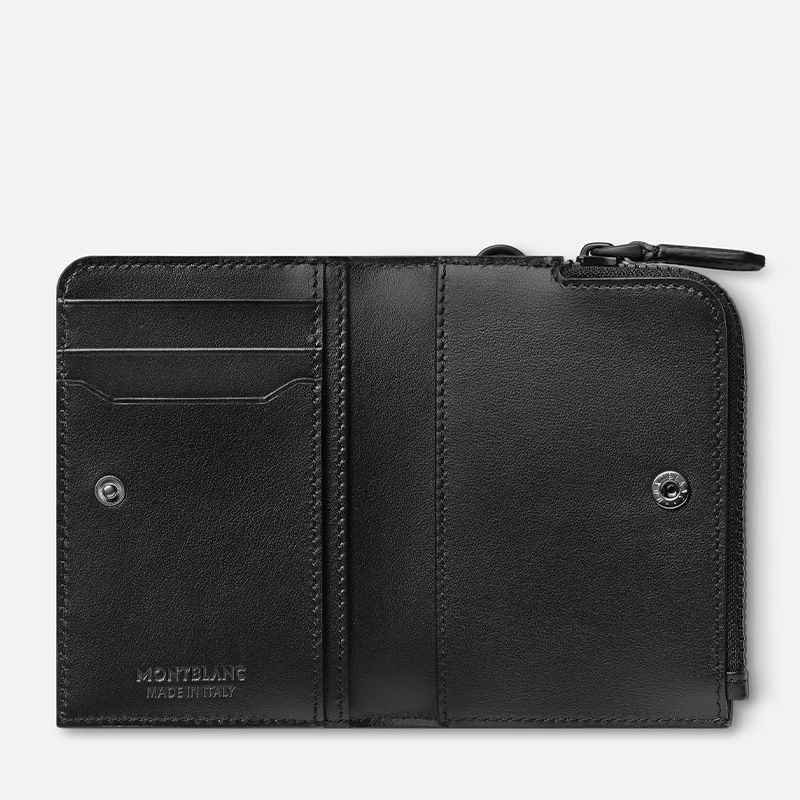 MONTBLANC Portacarte 3 Scomparti e Tasca Con Cerniera Extreme 3.0 Blu  130242