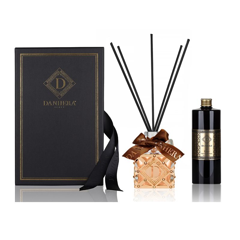 DANHERA Profumatore D'Ambiente Efesto Jewels Brillini Gold Rose Fragranza Sovrana 200ml DANHEFE200R/BRILLINI/SOV