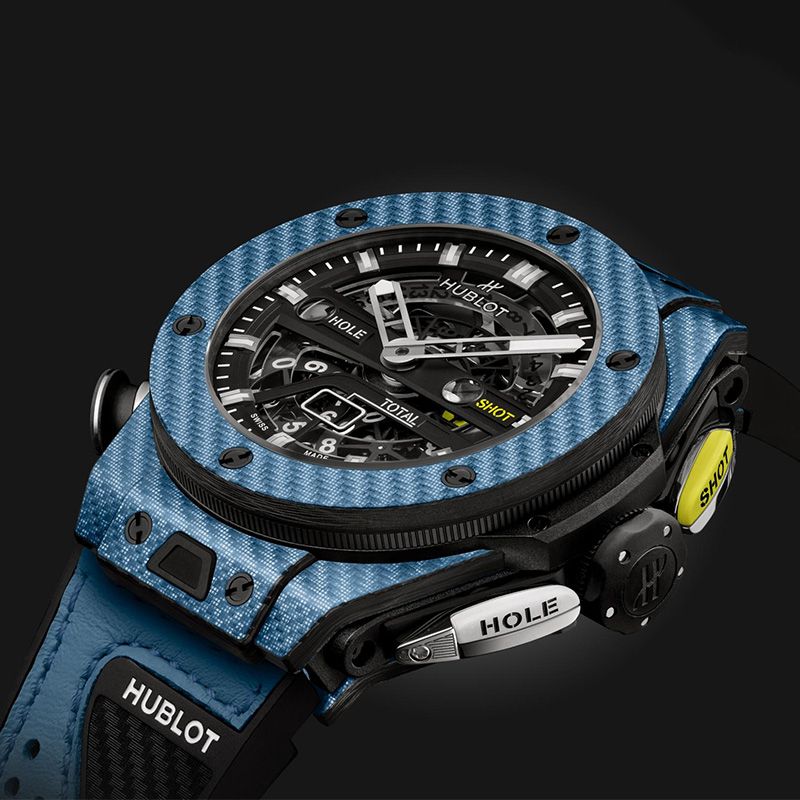 HUBLOT Big Bang Unico Golf Sky Blue Carbon 45 MM 416.YE.1120.VR