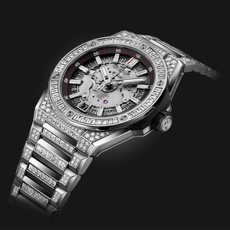 HUBLOT Big Bang Integrated Time Only Titanium Jewellery 40 MM 456.NX.0170.NX.9804