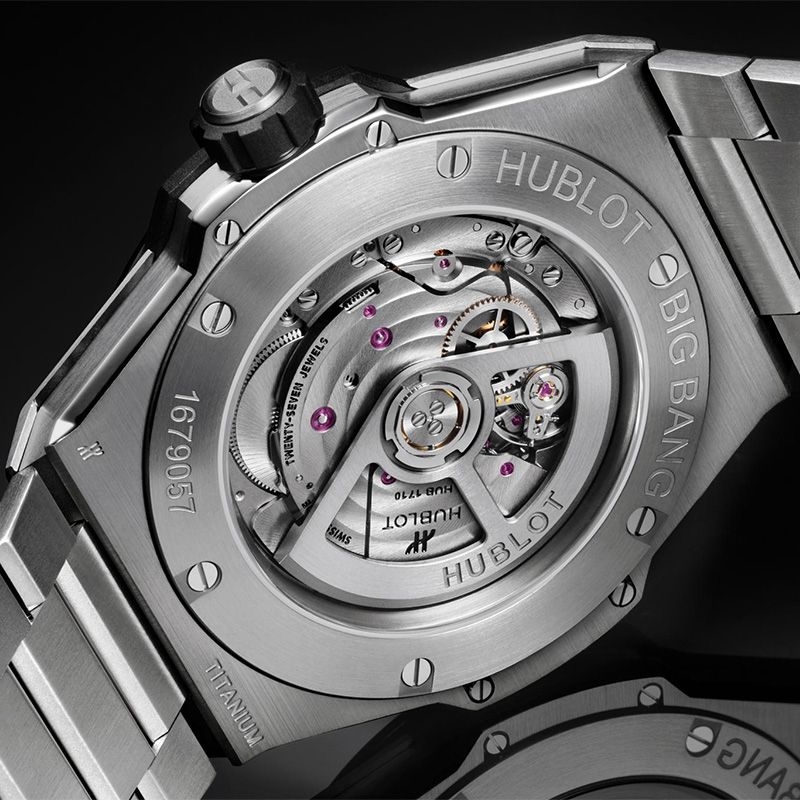HUBLOT Big Bang Integrated Time Only Titanium Jewellery 40 MM 456.NX.0170.NX.9804