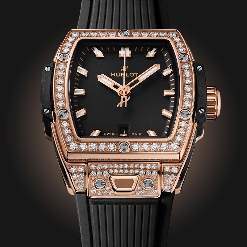 HUBLOT Spirit Of Big Bang King Gold Pavé 32 MM 682.OX.1180.RX.1604