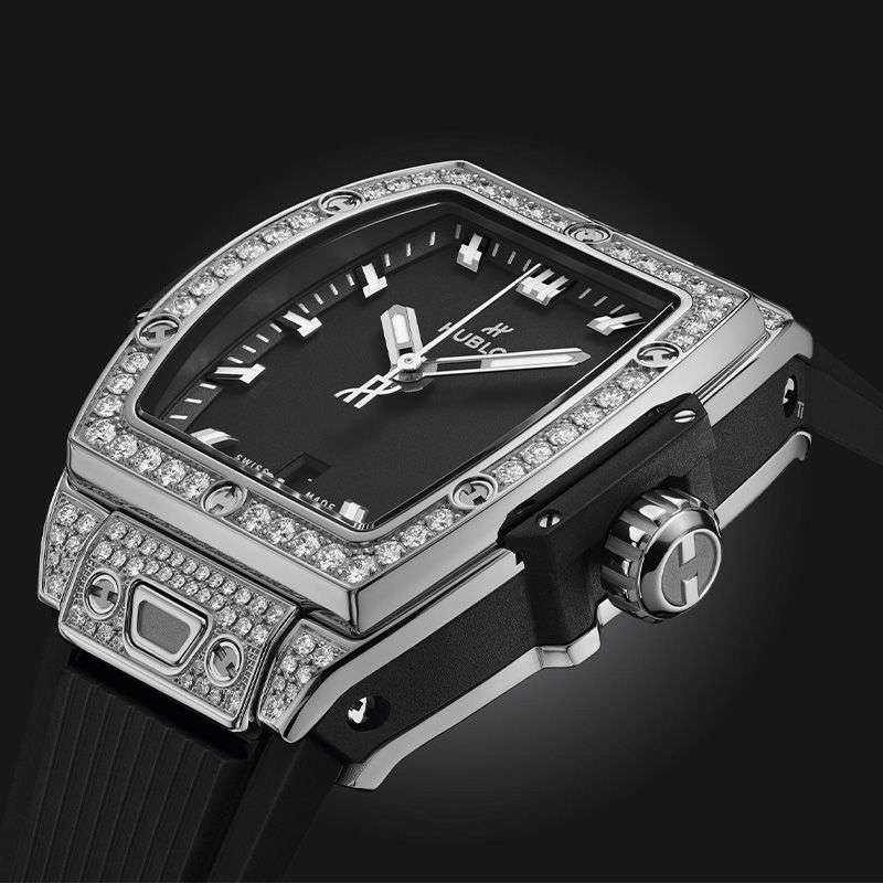 HUBLOT Spirit Of Big Bang Steel Pavé 32 MM 682.SX.1170.RX.1604