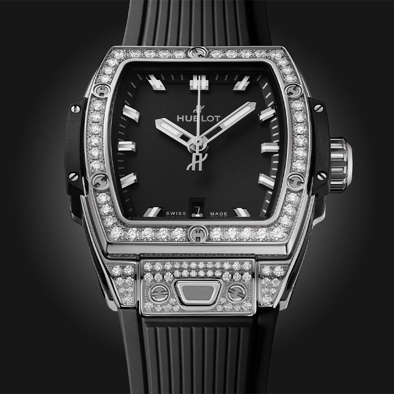 HUBLOT Spirit Of Big Bang Steel Pavé 32 MM 682.SX.1170.RX.1604