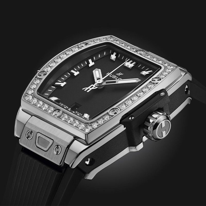 HUBLOT Spirit Of Big Bang Steel Diamonds 32 MM 682.SX.1170.RX.1204