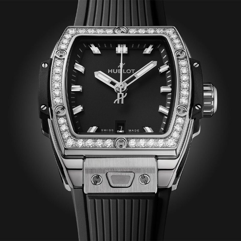 HUBLOT Spirit Of Big Bang Steel Diamonds 32 MM 682.SX.1170.RX.1204