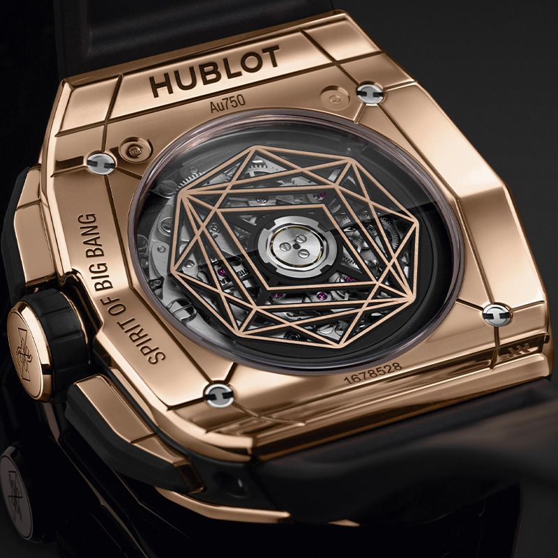 HUBLOT Spirit Of Big Bang Sang Bleu King Gold Pavé 42 MM 648.OX.0108.RX.1604.MXM23