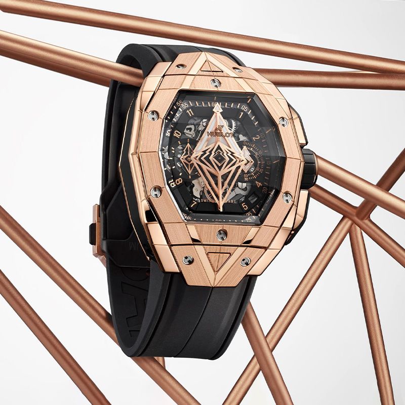 HUBLOT Spirit Of Big Bang Sang Bleu King Gold 42 MM 648.OX.0108.RX.MXM23