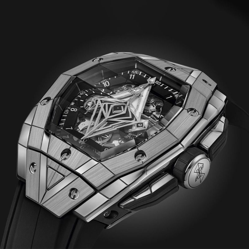HUBLOT Spirit Of Big Bang Sang Bleu Titanium 42 MM 648.NX.0107.RX.MXM23