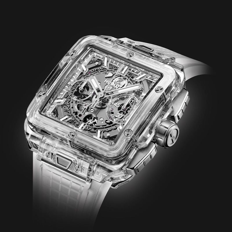 HUBLOT Square Bang Unico Sapphire 42 MM 821.JX.0120.RT