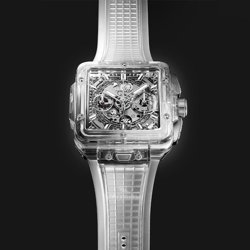 HUBLOT Square Bang Unico Sapphire 42 MM 821.JX.0120.RT
