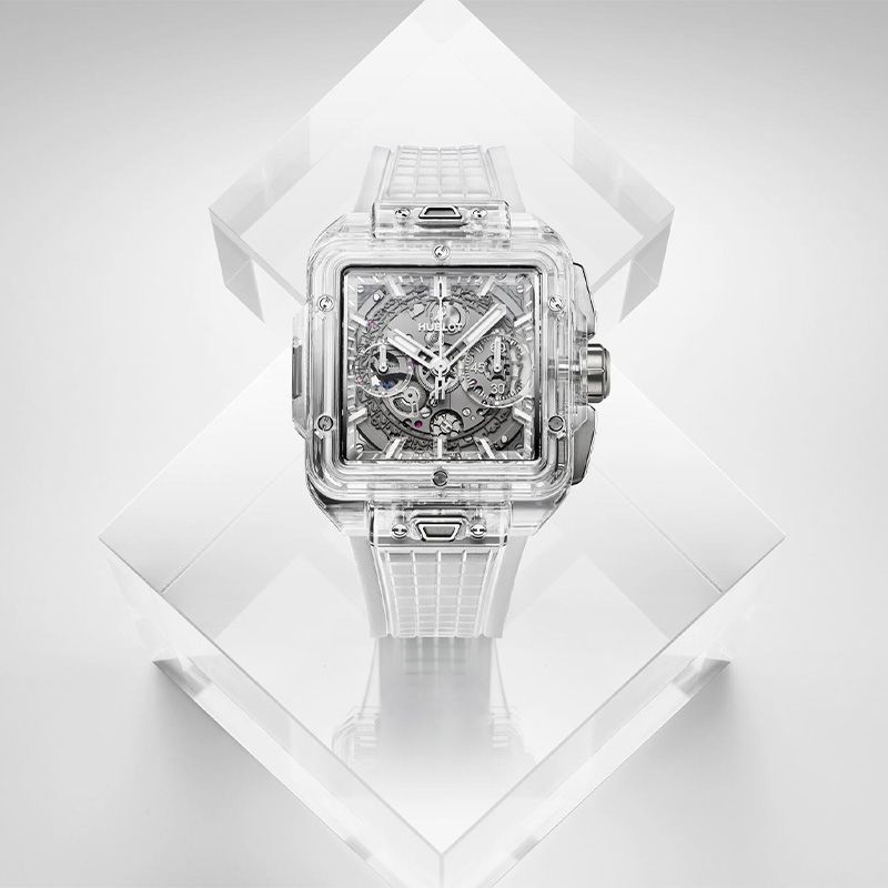 HUBLOT Square Bang Unico Sapphire 42 MM 821.JX.0120.RT