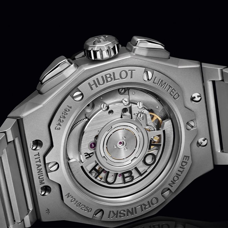 HUBLOT Classic Fusion Chronograph Orlinski Full Titanium 41 MM 549.NI.1270.NI.ORL23
